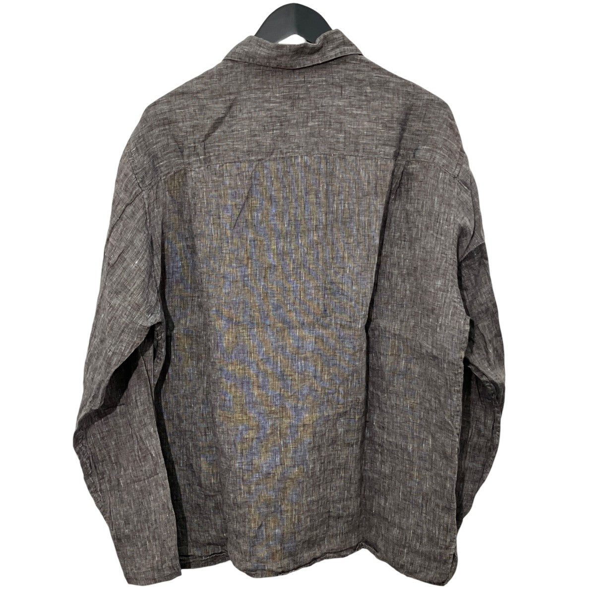 MONTI BOX CAMP COLLAR SHIRT-BOLDリネンシャツ8111-218-0551