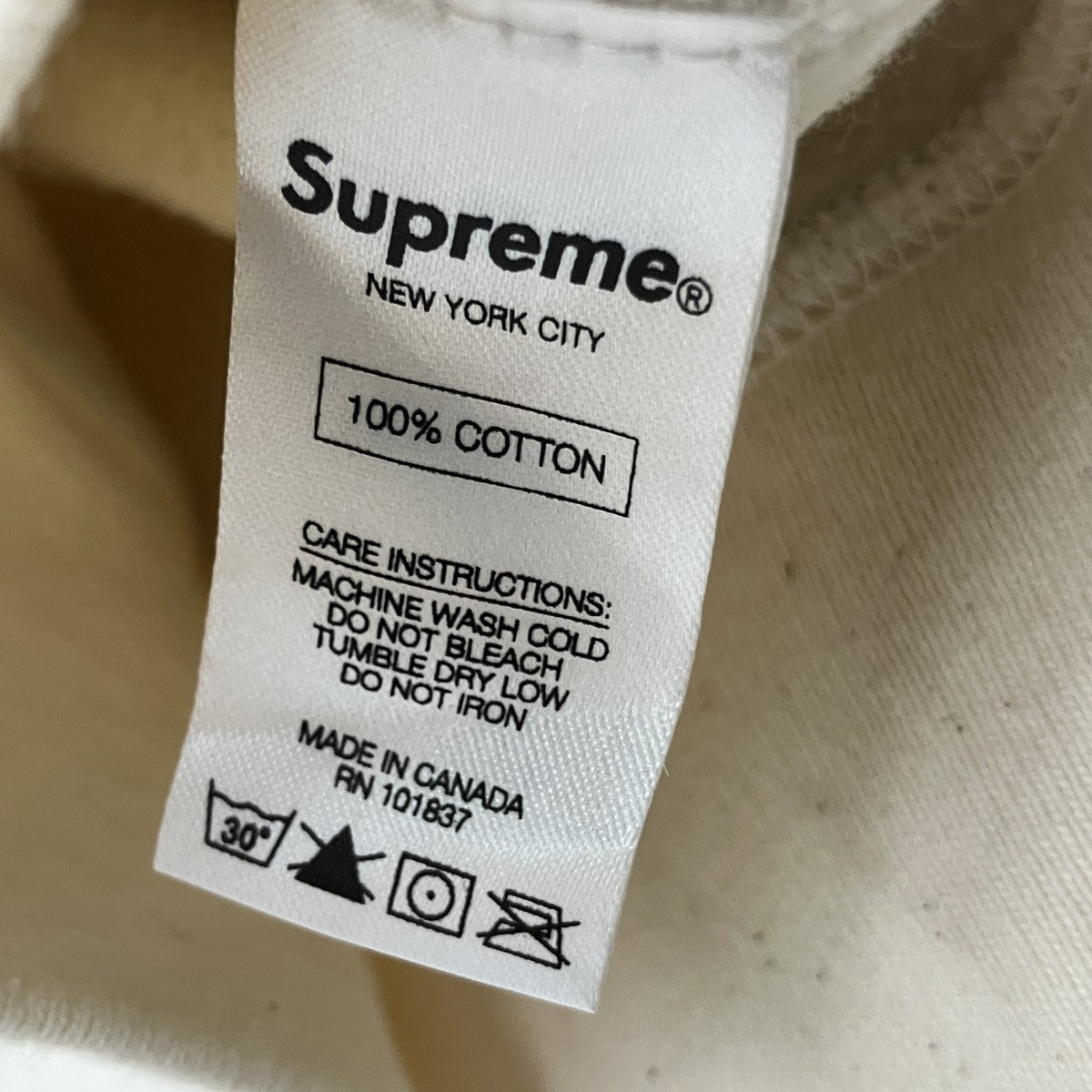 Supreme Box Logo camoプルオーバーパーカー 古着・中古-5枚目のアイテム画像