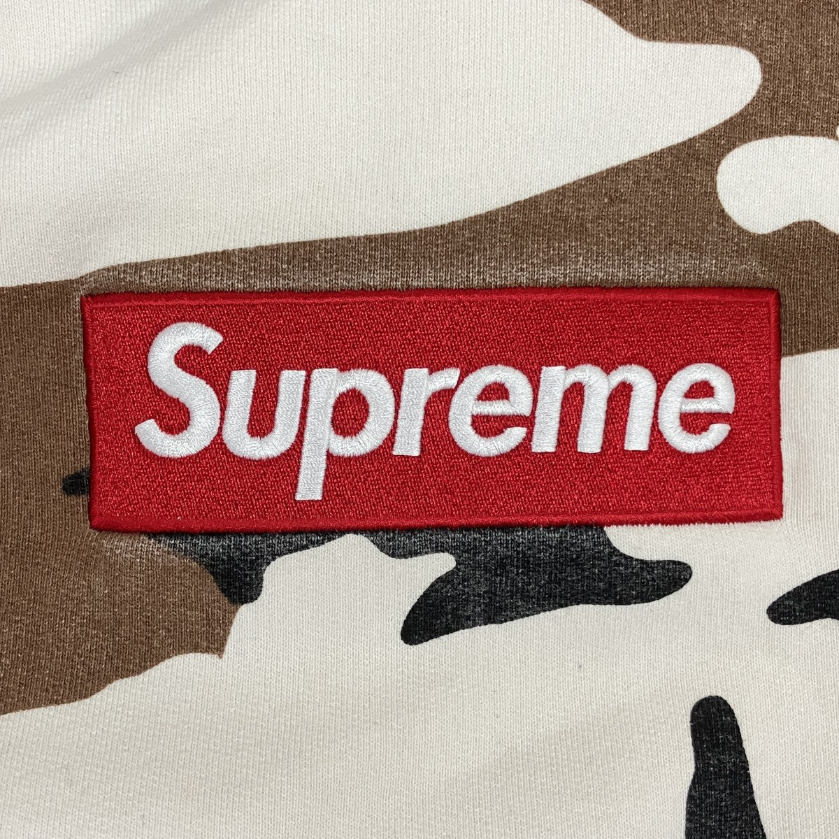 Supreme Box Logo camoプルオーバーパーカー 古着・中古-9枚目のアイテム画像