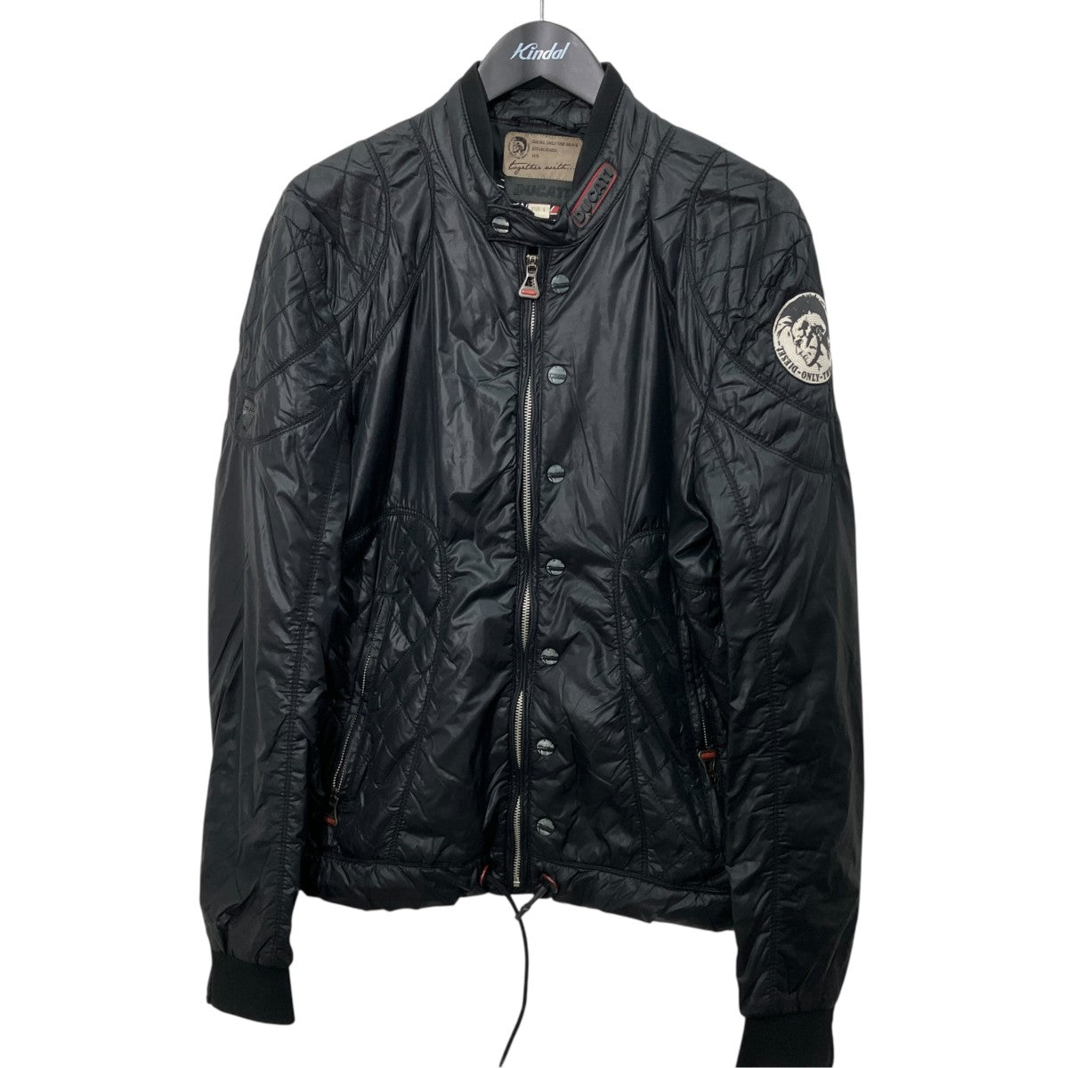 DIESEL×DUCATI 中綿ジャケット 古着・中古-1枚目のアイテム画像
