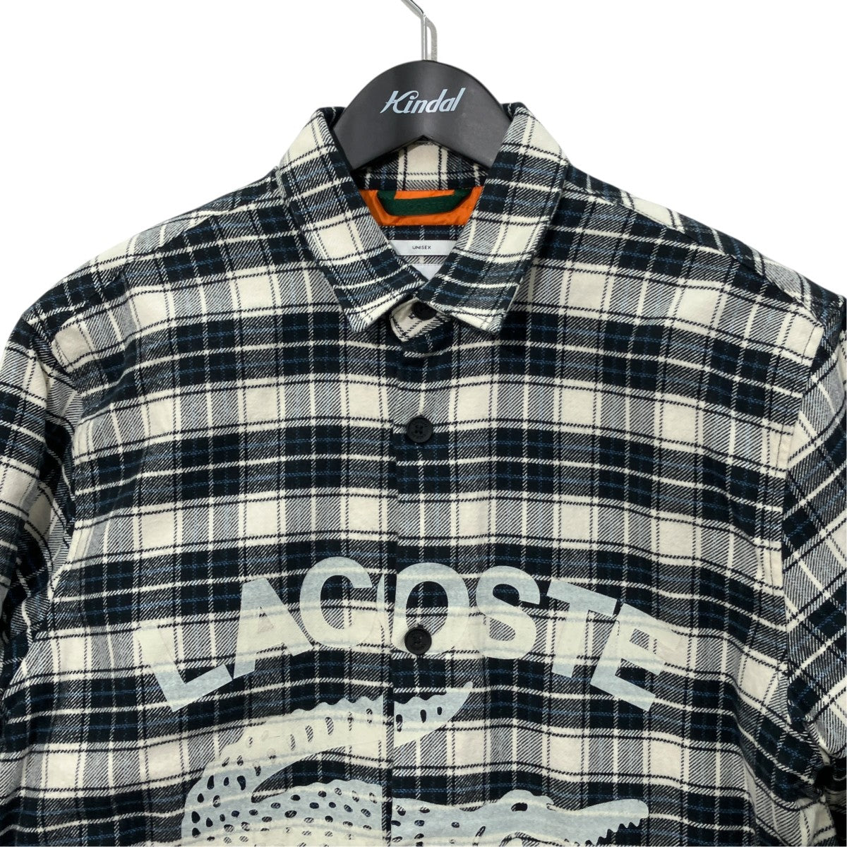 LACOSTE チェックシャツジャケットCH4804 古着・中古-3枚目のアイテム画像