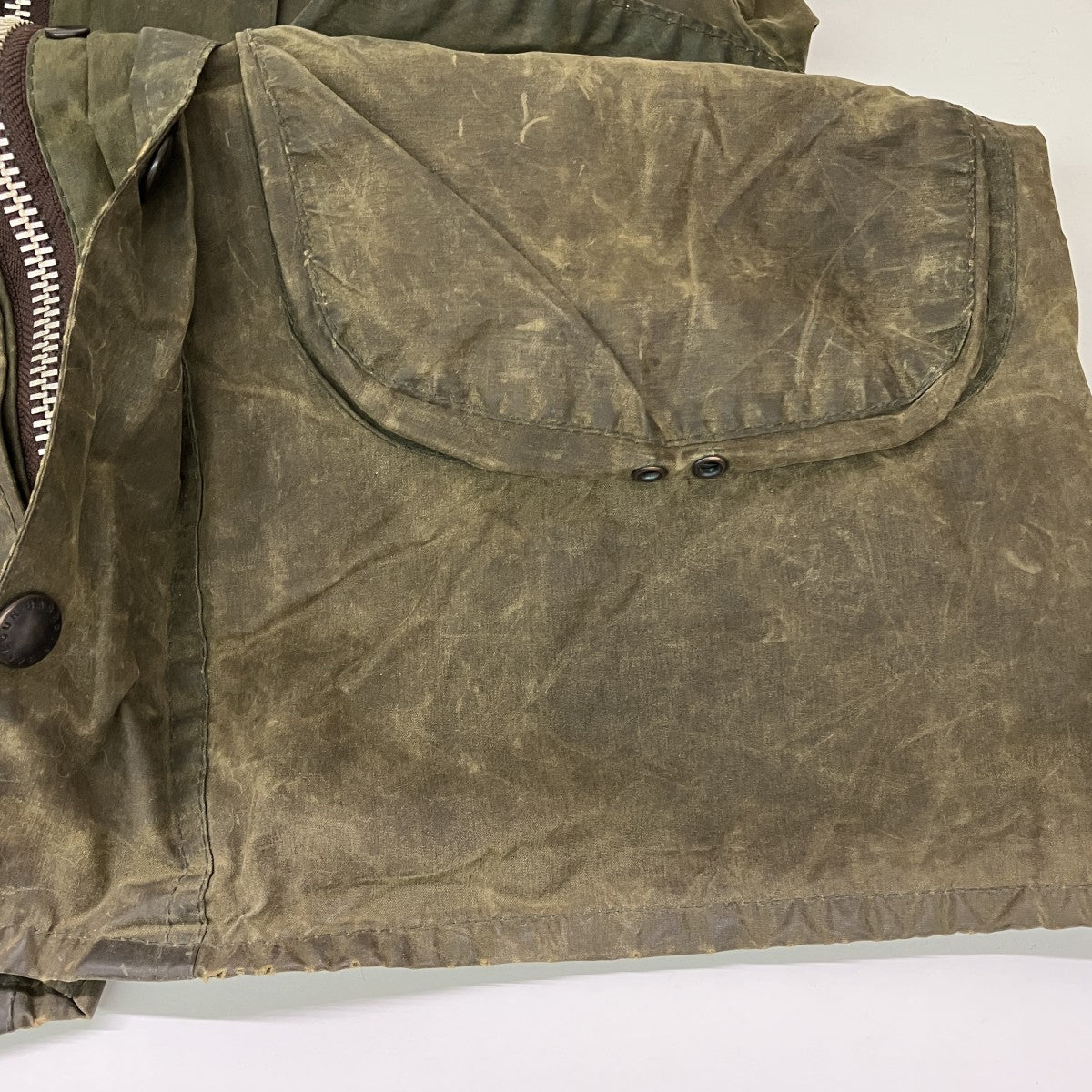 Barbour ムーアランドジャケット 古着・中古-8枚目のアイテム画像