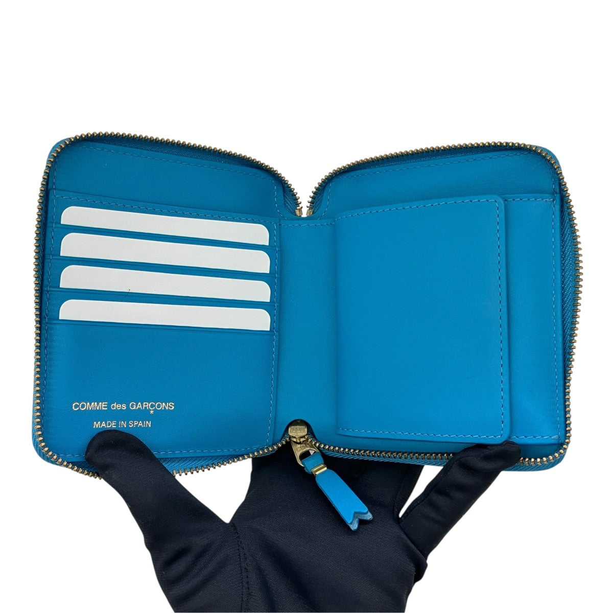 super fluo walletラウンドファスナー型2つ折り財布SA2100
