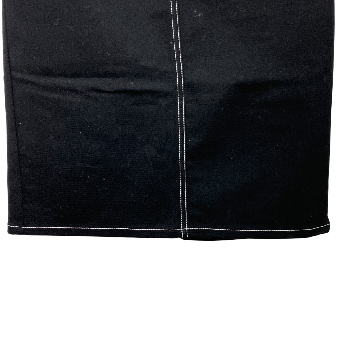 2-POCKET TOPSTITCHED DENIM MIDI SKIRTデニムスカート324DJU183DE0020B044