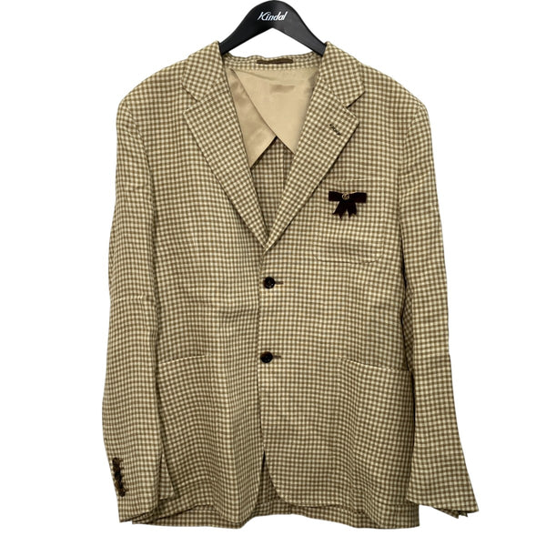 GUCCI(グッチ) シングル2Bテーラードジャケット703331 703331 ベージュ