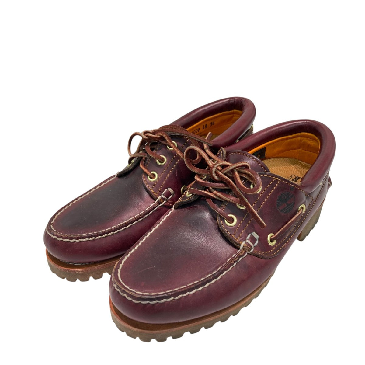 3-EYELET CLASSIC RUGSOLEレザーシューズ50009