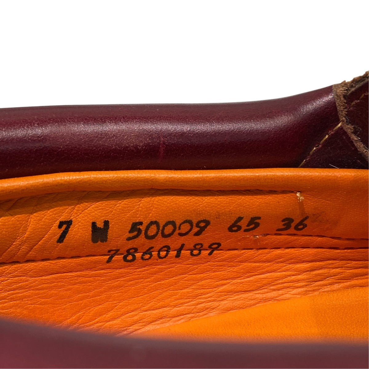 3-EYELET CLASSIC RUGSOLEレザーシューズ50009