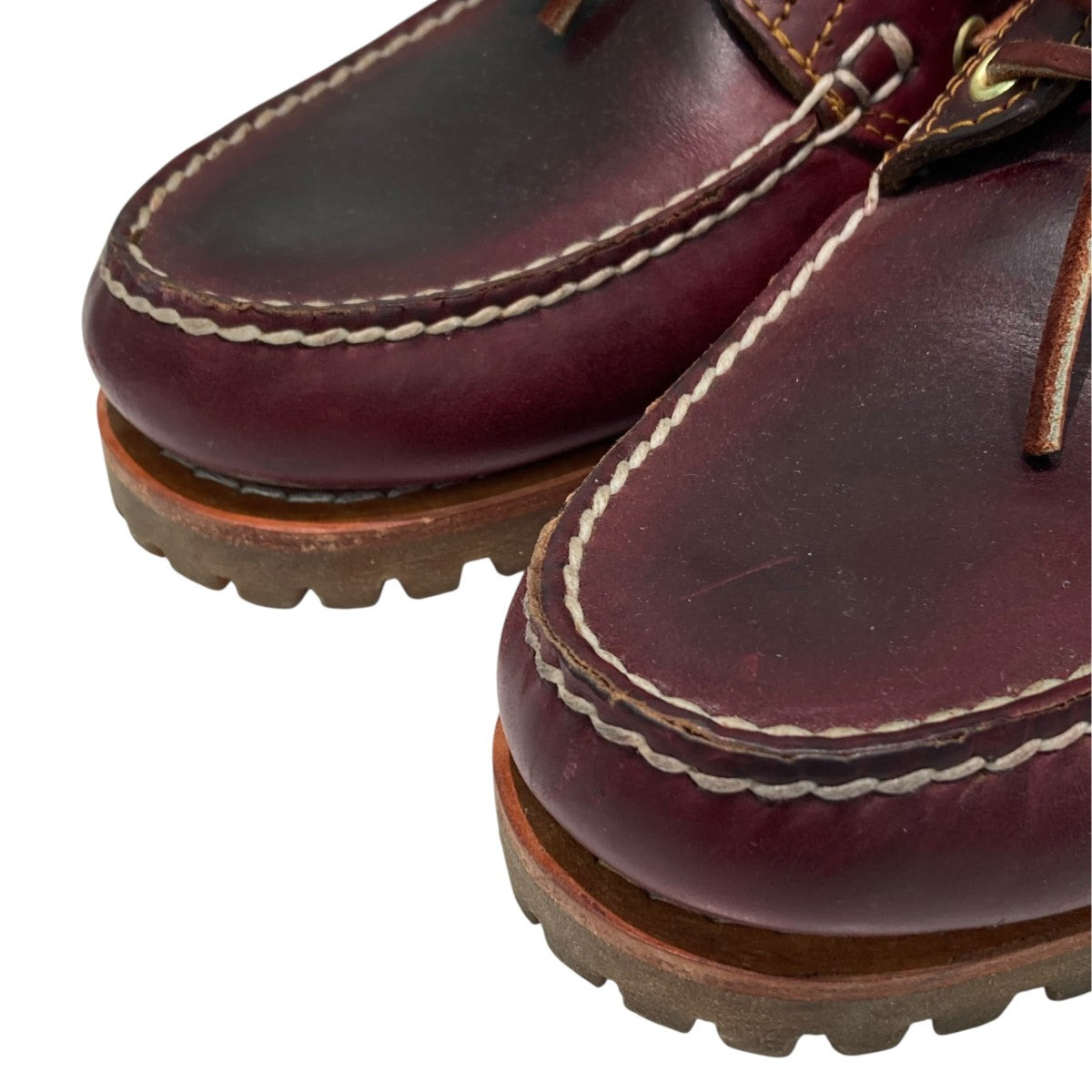 3-EYELET CLASSIC RUGSOLEレザーシューズ50009