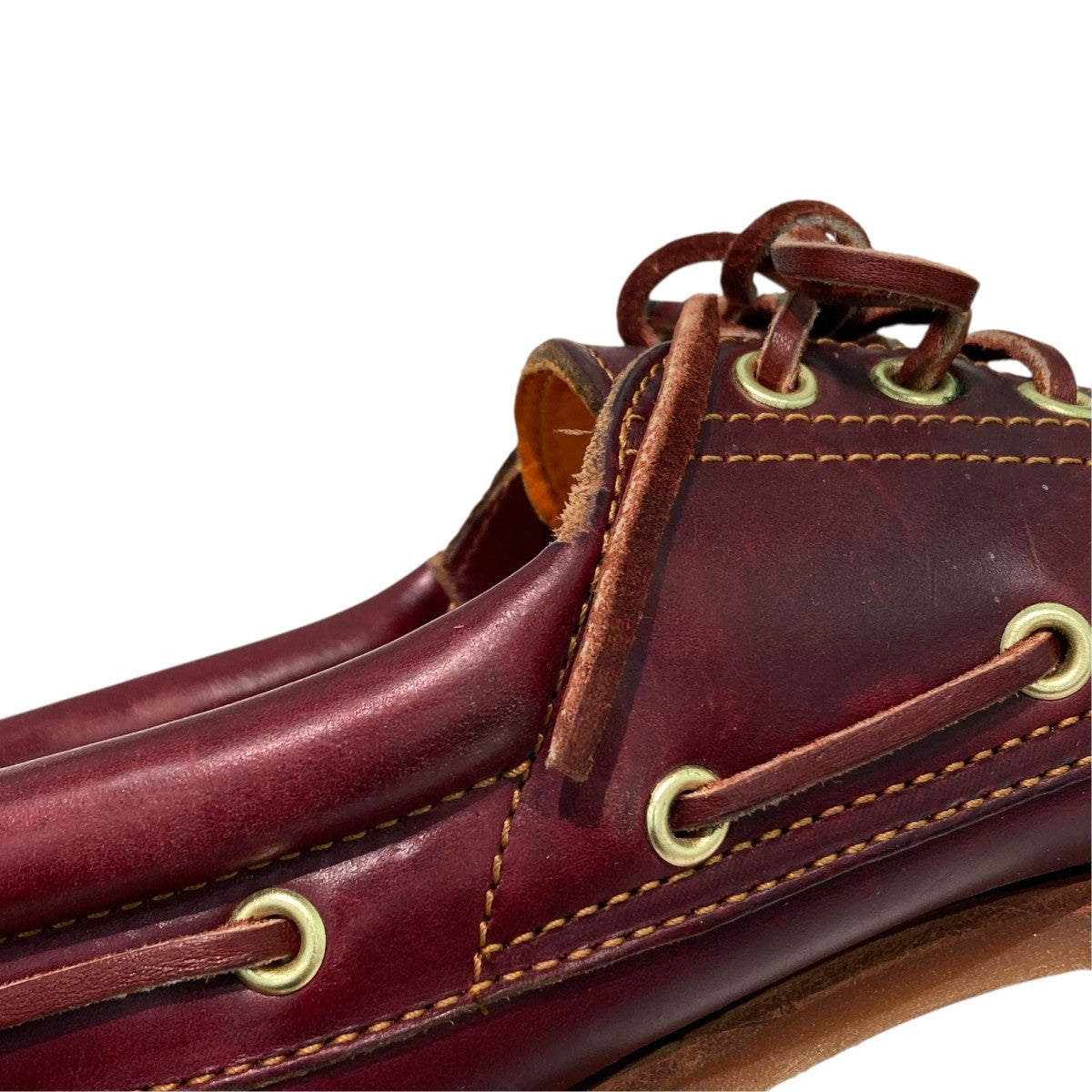 3-EYELET CLASSIC RUGSOLEレザーシューズ50009