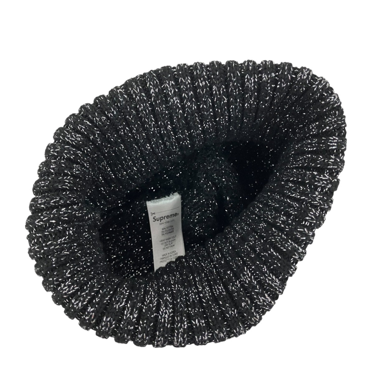 SS25 OVERDYED BEANIE METALLICニット帽