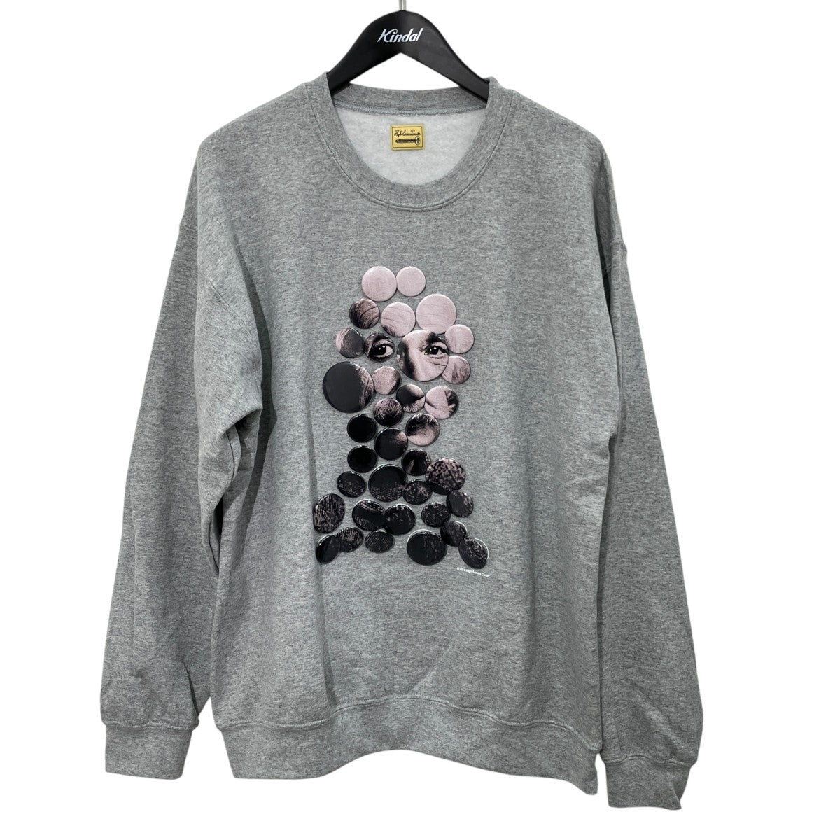 BUTTON BADGES ver2 SWEAT SHIRTスウェットHSC24FW-CT03
