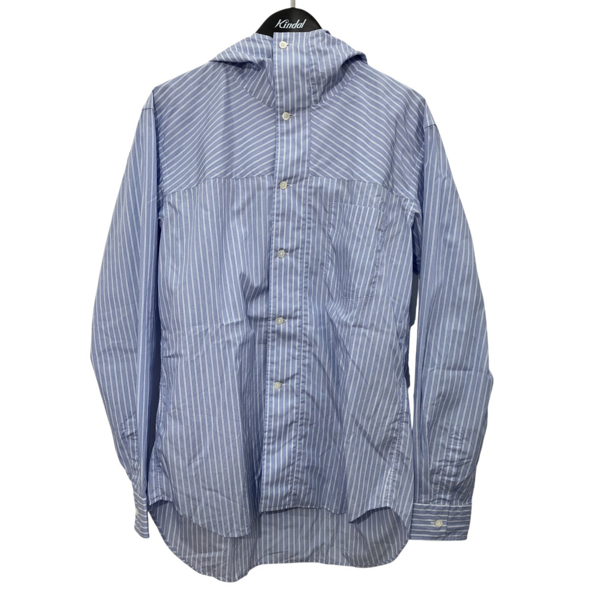 25SSCotton Broadcloth Stripeストライプ長袖シャツDP-B036