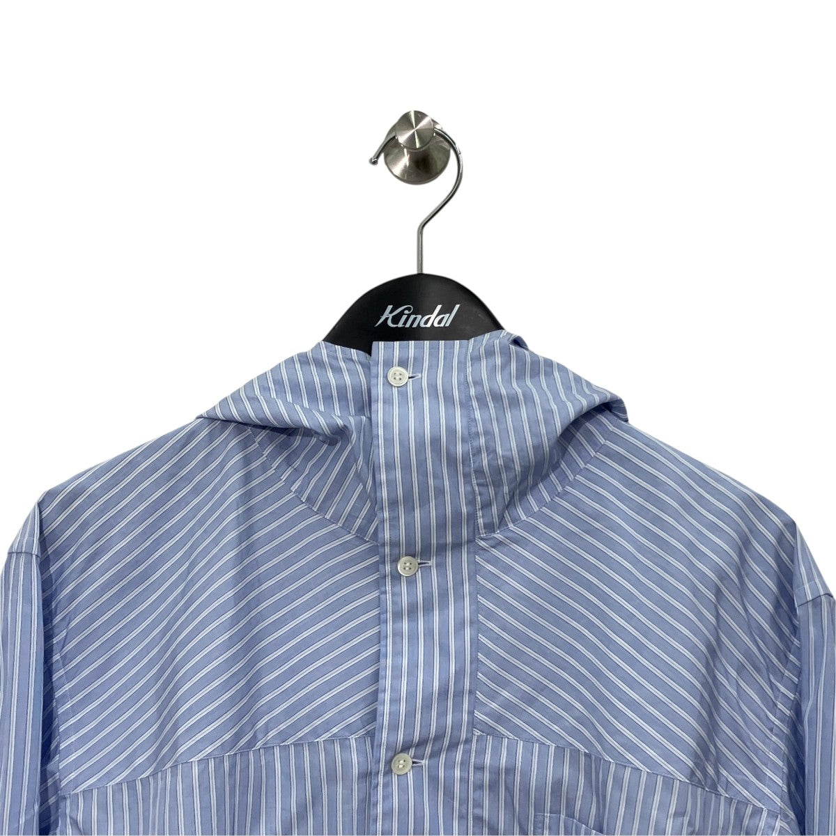 25SSCotton Broadcloth Stripeストライプ長袖シャツDP-B036
