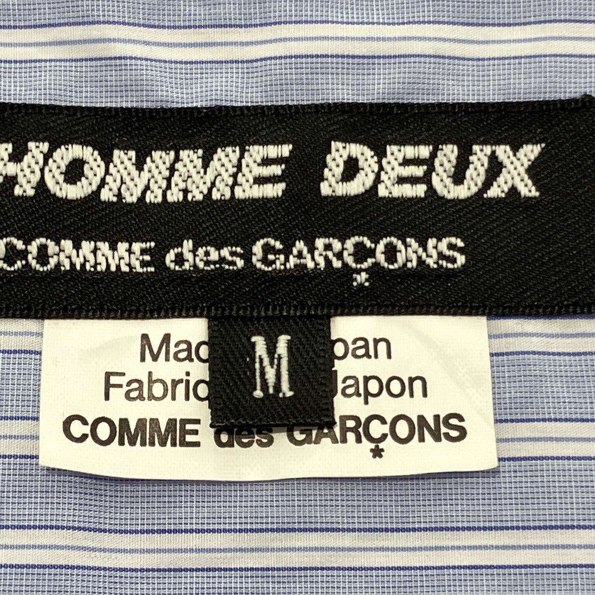 25SSCotton Broadcloth Stripeストライプ長袖シャツDP-B036