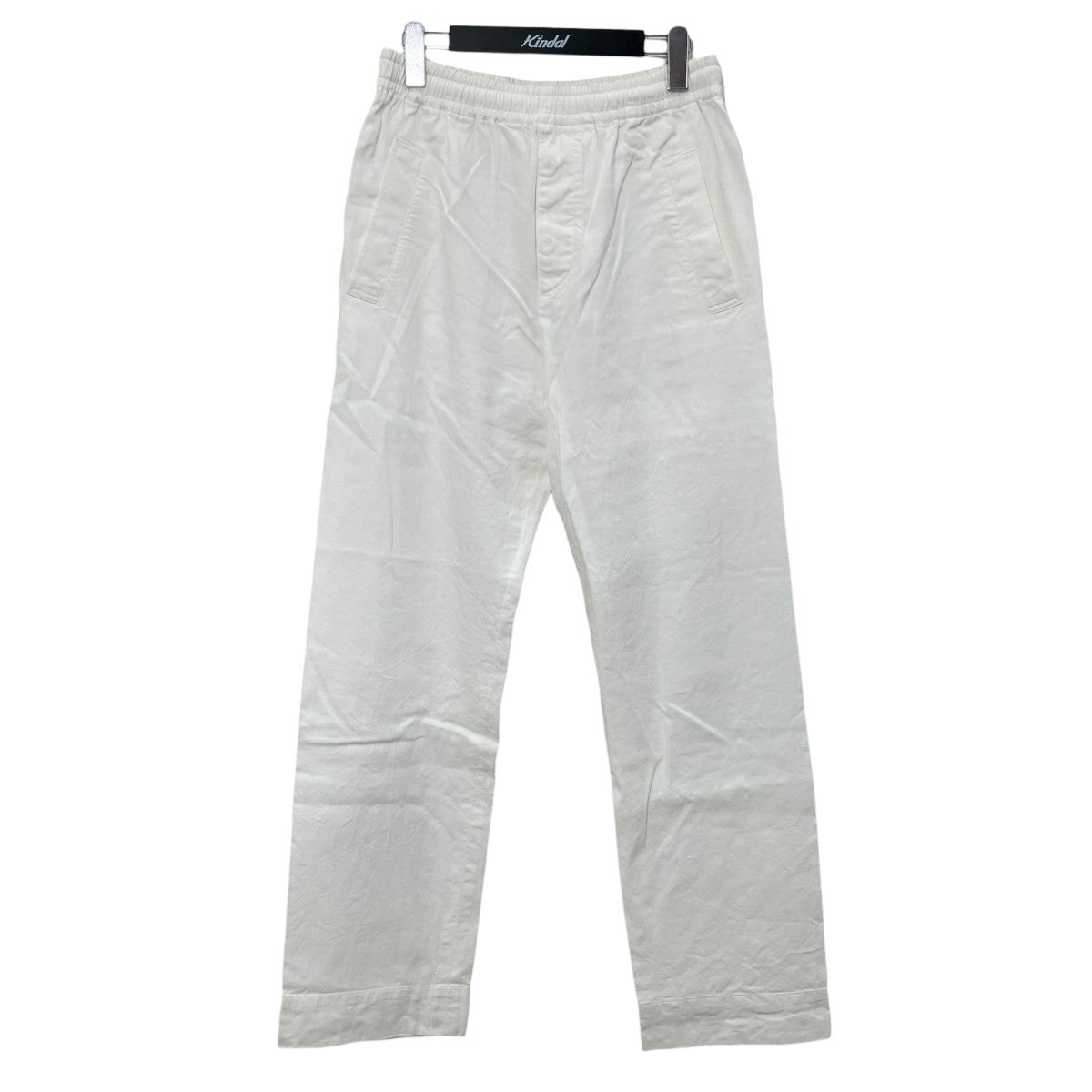 LINEN COTTON TWILL TROUSERSイージーパンツ578-11420006