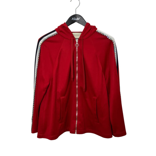 GUCCI(グッチ) ジップアップパーカー502308 502308 レッド サイズ S