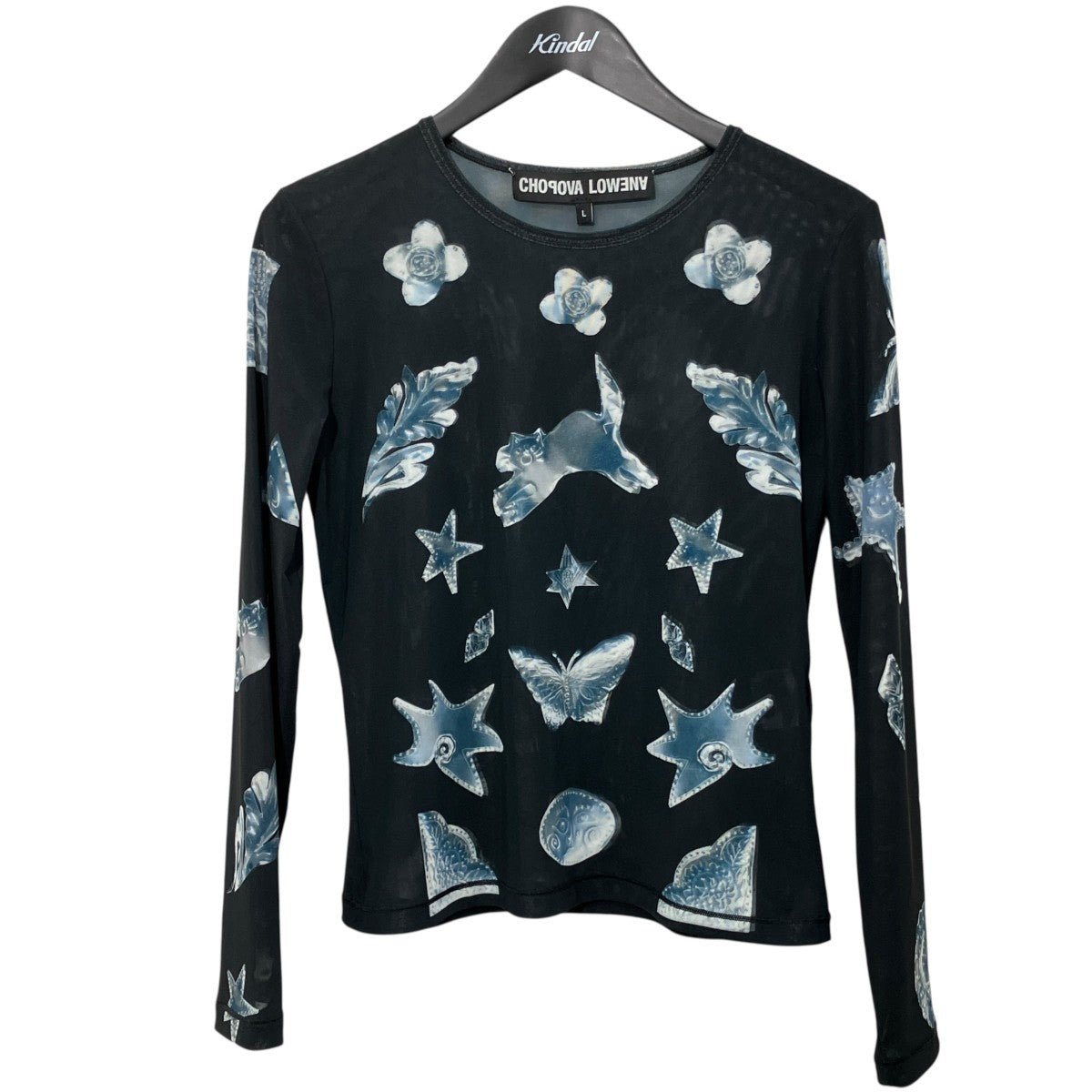 25SSWorkshop Mesh Top長袖カットソー