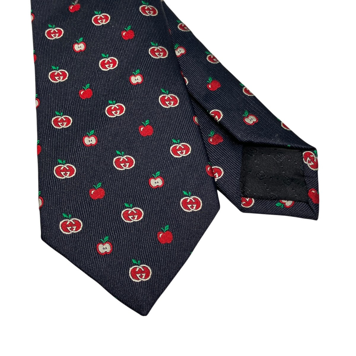 GUCCI インターロッキングG アップルネクタイ624055 4E002 古着・中古-3枚目のアイテム画像