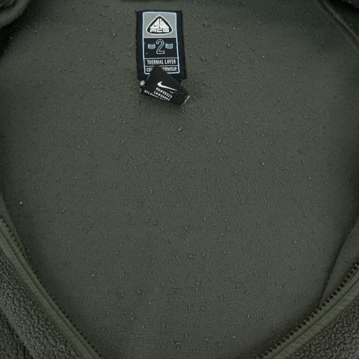 NIKE ACG 90sフリースジャケット 古着・中古-5枚目のアイテム画像