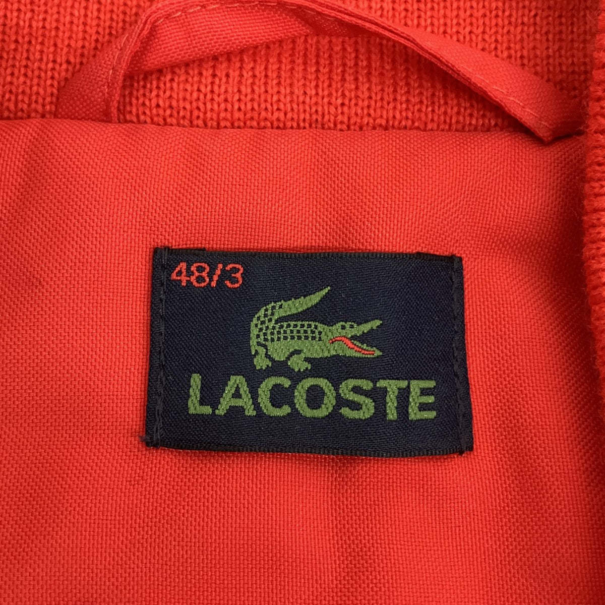 LACOSTE 中綿ジャケット 古着・中古-5枚目のアイテム画像