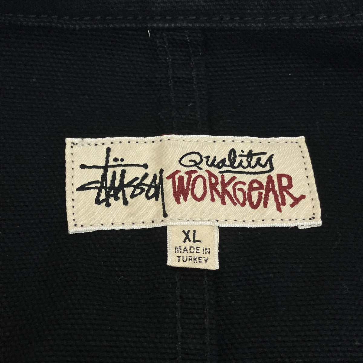 stussy 21FW CANVAS CHORE JACKETカバーオール115588 古着・中古-5枚目のアイテム画像