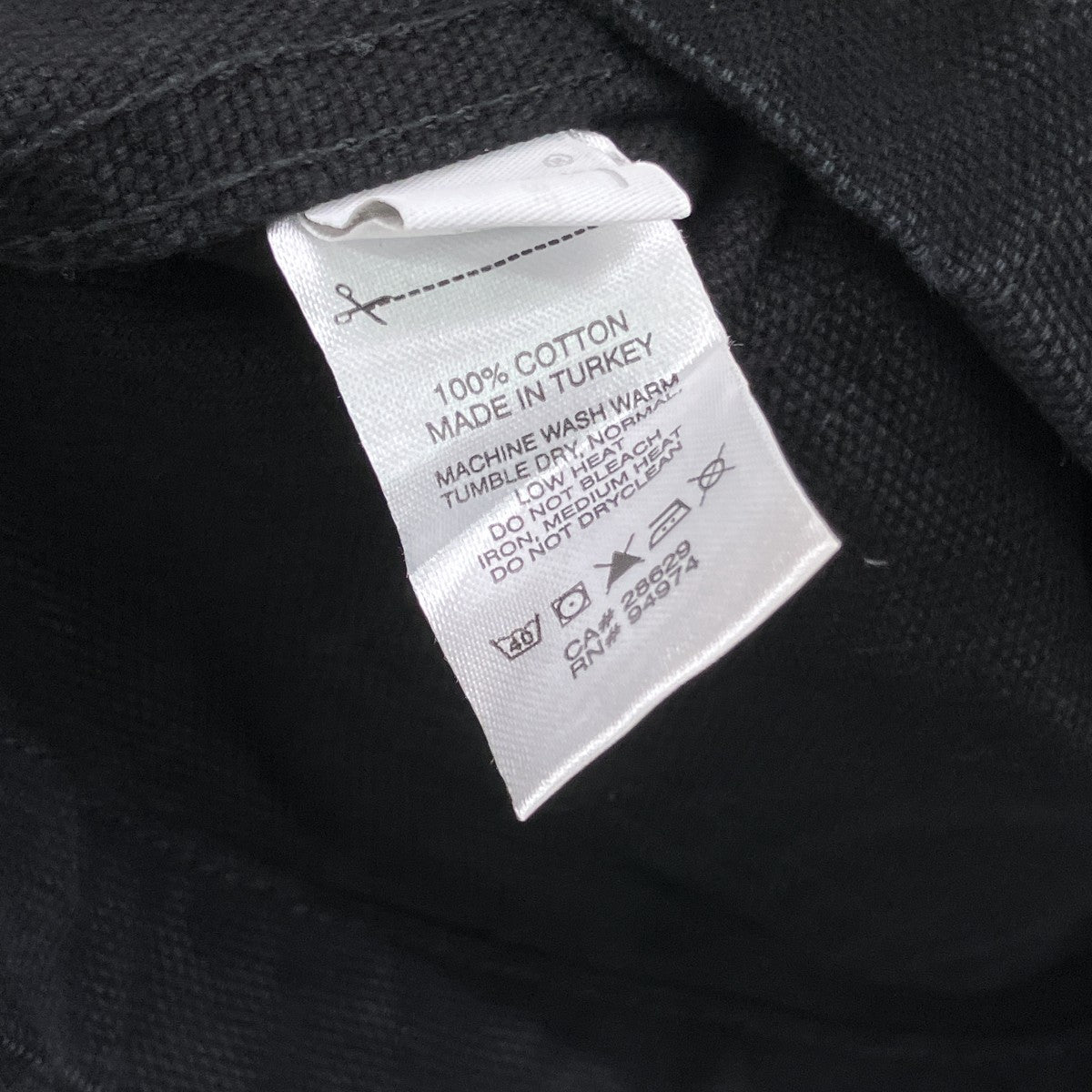 stussy 21FW CANVAS CHORE JACKETカバーオール115588 古着・中古-6枚目のアイテム画像