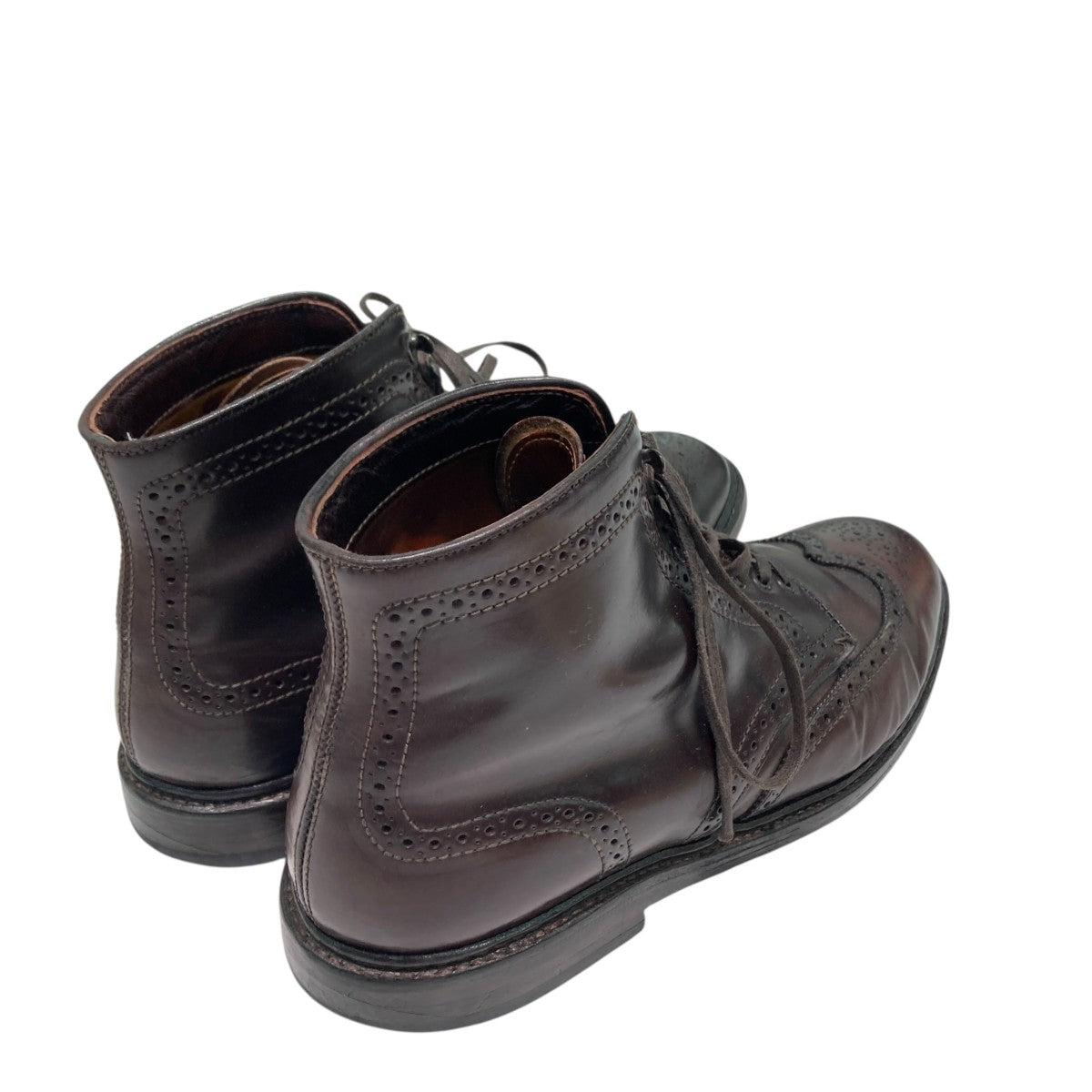 ALDEN ウィングチップ シューキーパー付きレザーシューズ4461HY 古着・中古-2枚目のアイテム画像