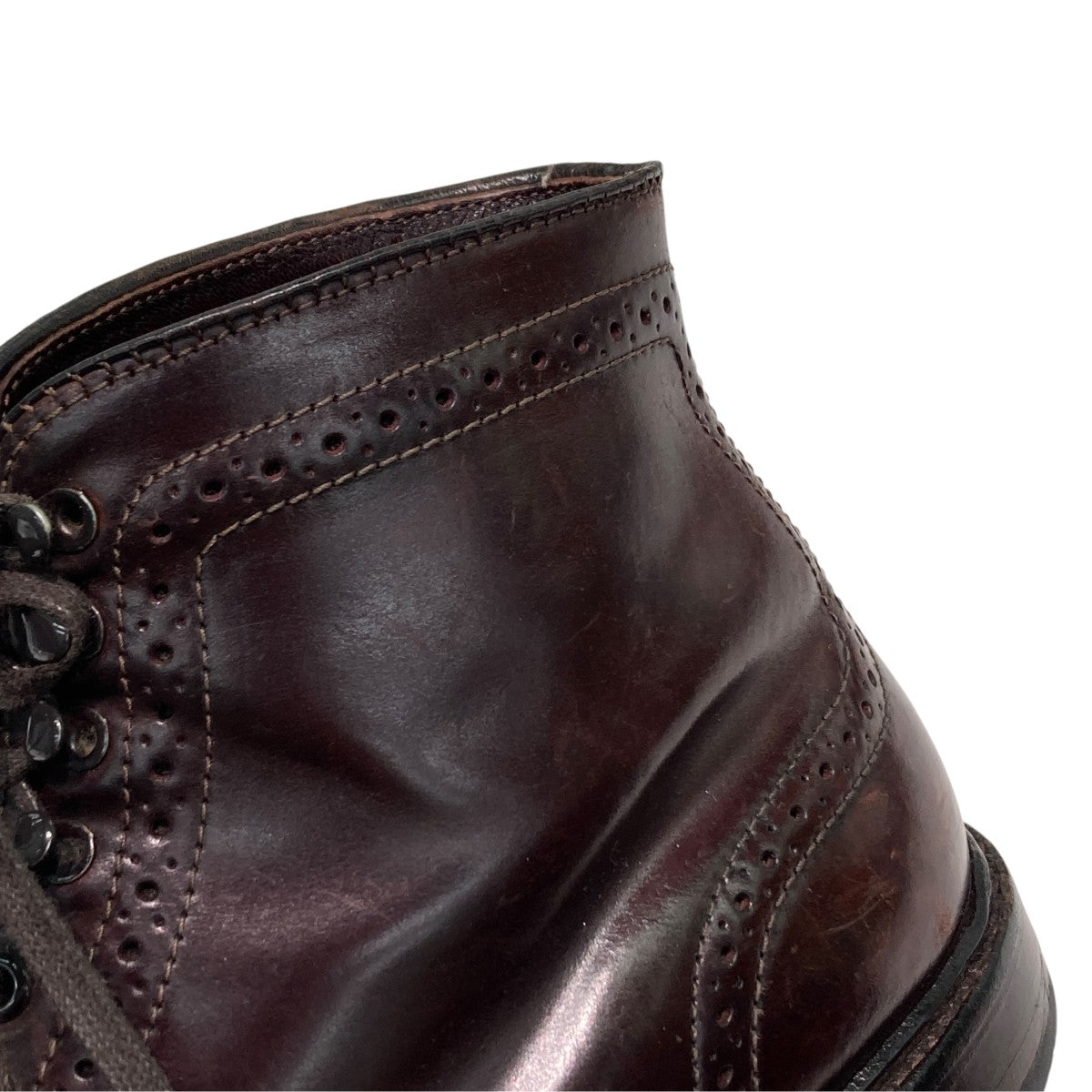 ALDEN ウィングチップ シューキーパー付きレザーシューズ4461HY 古着・中古-7枚目のアイテム画像