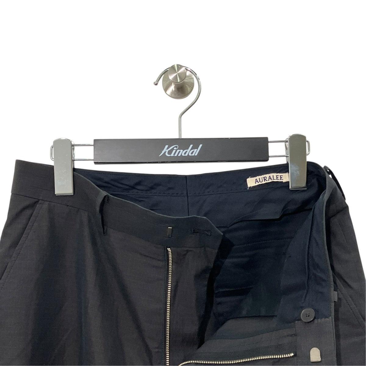 WASHED FINX RIPSTOP CHAMBRAY SLACKSスラックスパンツA21SP03FL