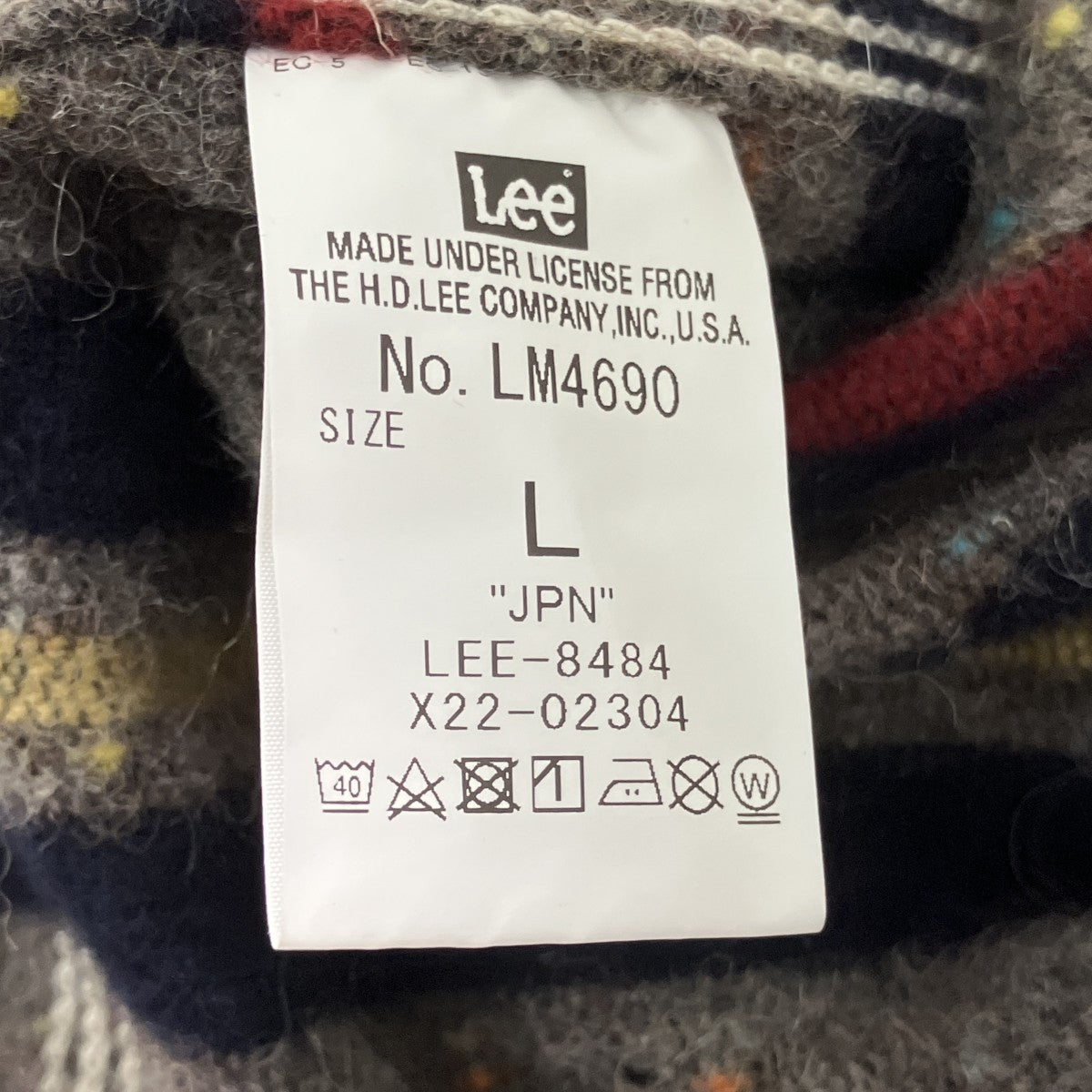 LEE カバーオールLM4690 古着・中古-6枚目のアイテム画像