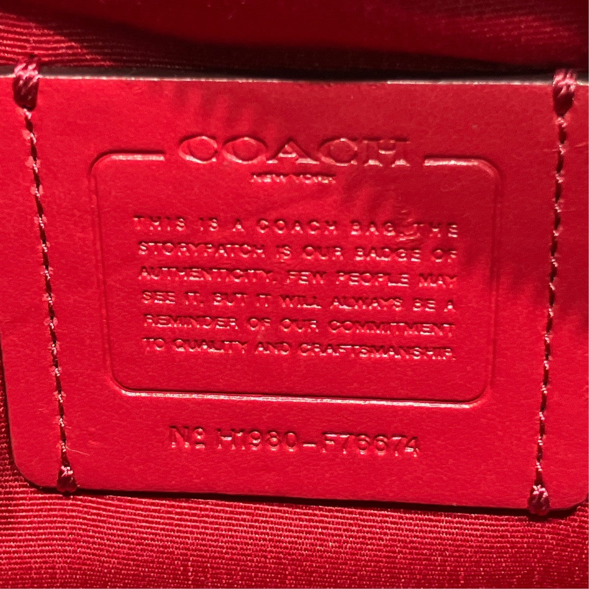 COACH ショルダーバッグH1980-F76674 古着・中古-7枚目のアイテム画像