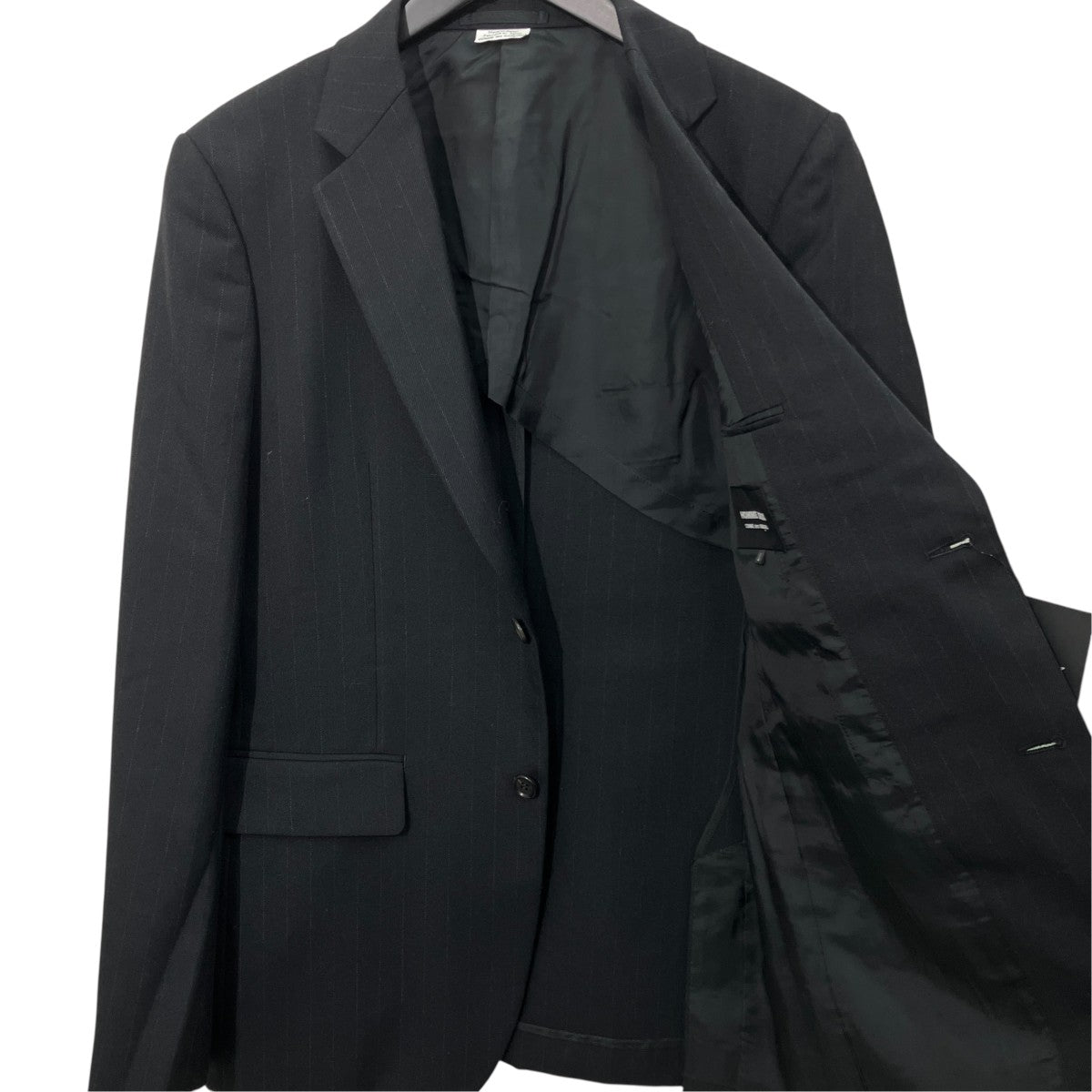 COMME des GARCONS HOMME DEUX ストライプテーラードジャケットDJ-J021 古着・中古-5枚目のアイテム画像