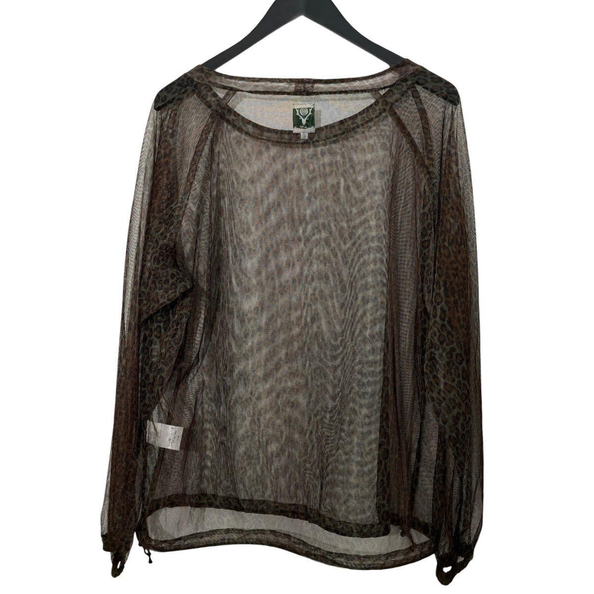 BUSH SHIRTヒョウ柄長袖カットソーEJ795