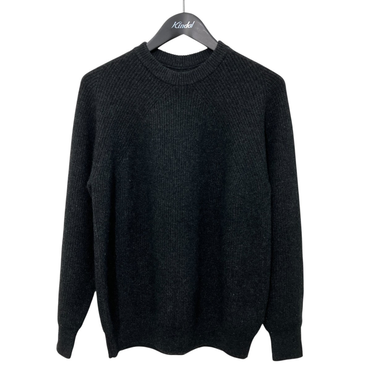 Essential INNOCENT CASHMERE SIGNATURE CREW NECKクルーネックニットBN-FU-009