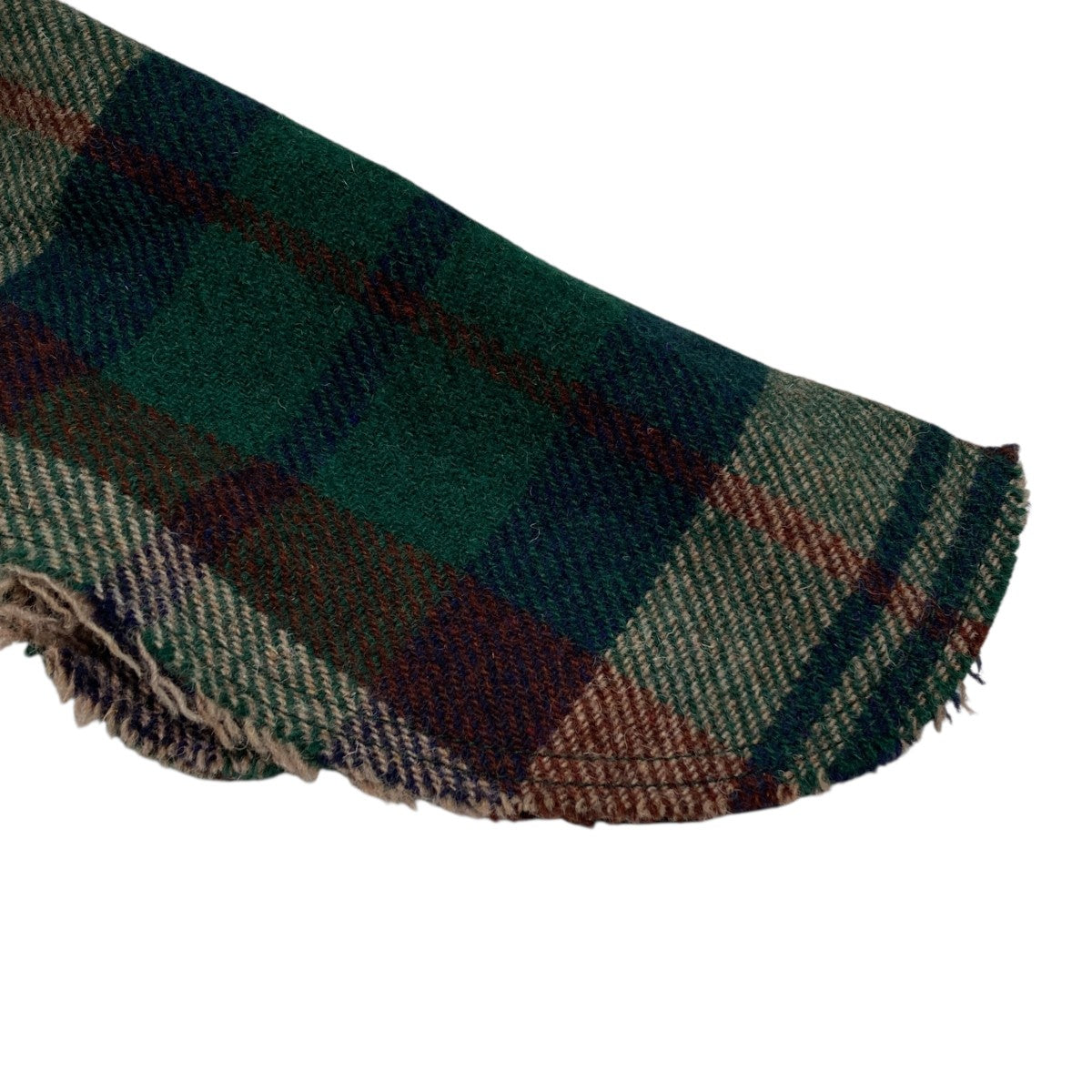 Harris Tweedチェックウールコート12-01-682006