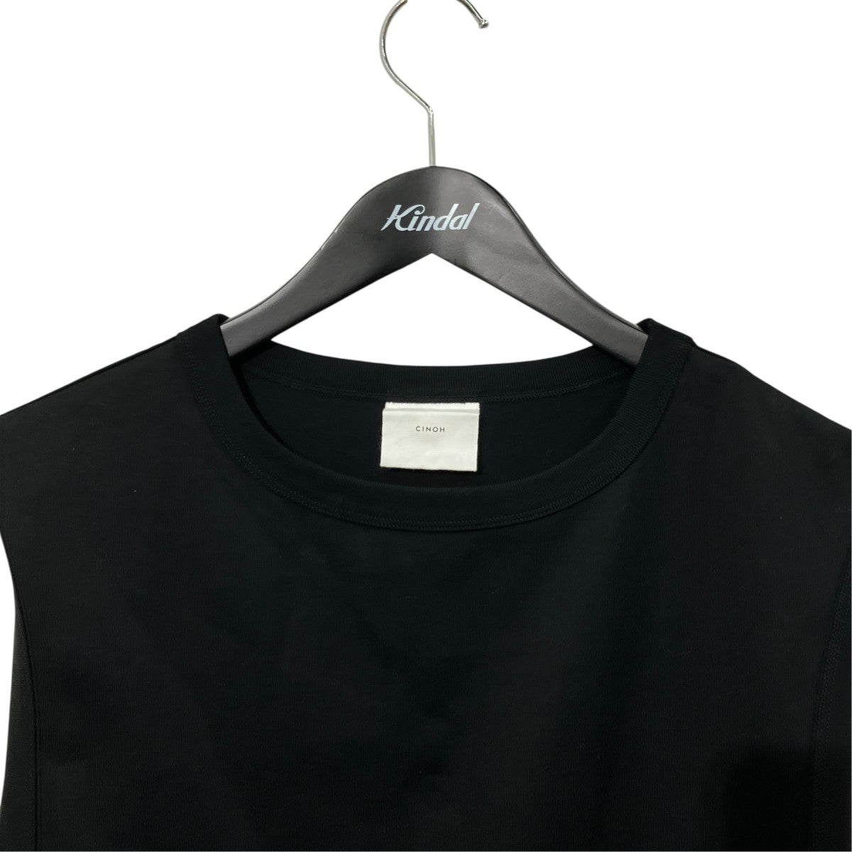 COTTON JERSEY OVERSIZE SLEEVELESS TOPノースリーブカットソー23SCU006