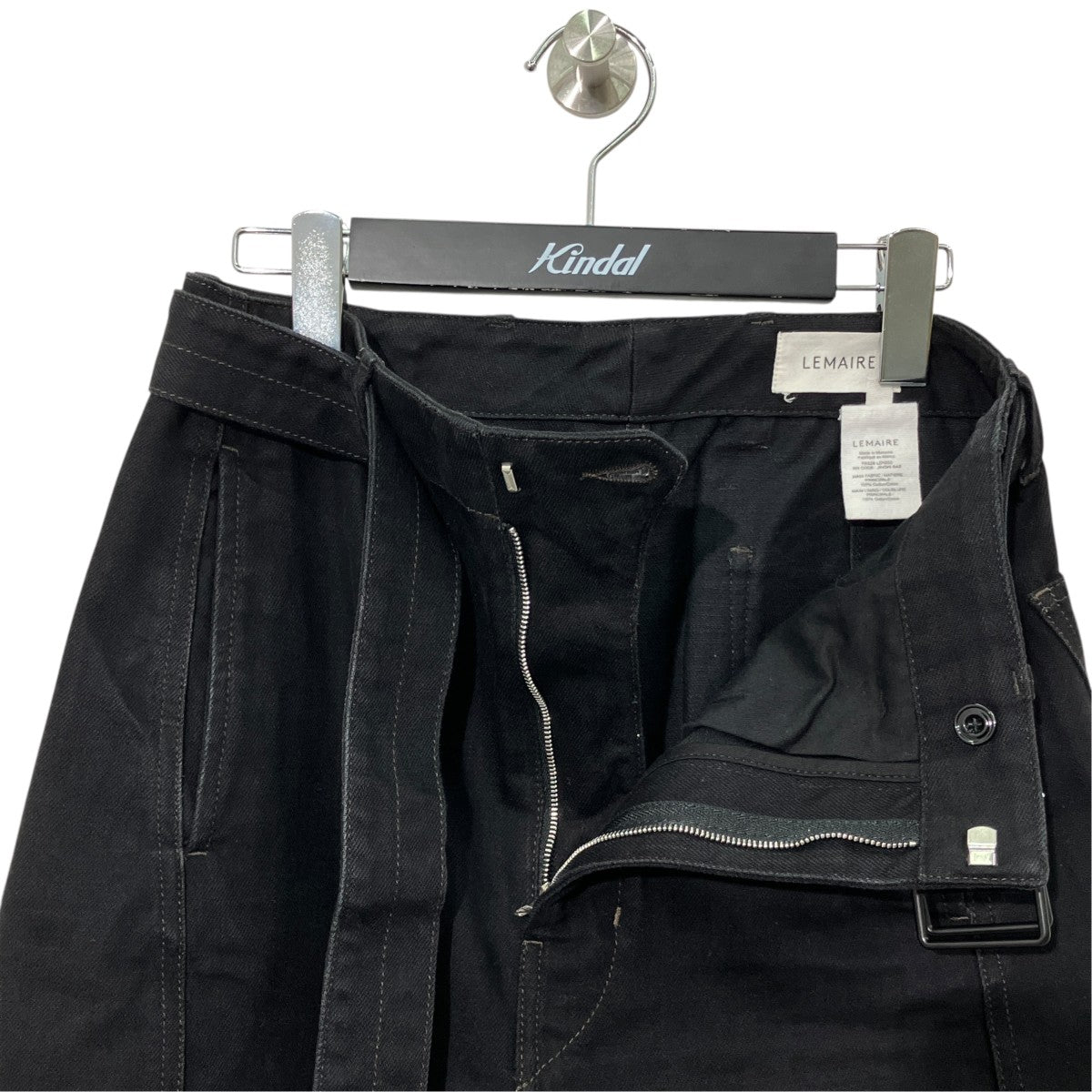 Twisted Belted Pantsデニムパンツ