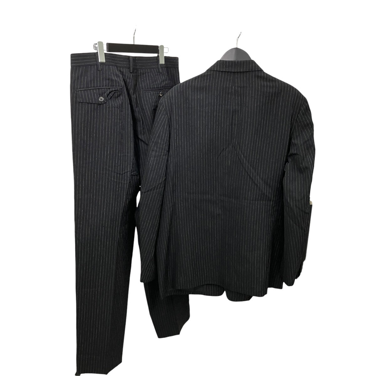 Y’S for men ストライプセットアップスーツMN-J03-129/MN-P07-129 古着・中古-2枚目のアイテム画像