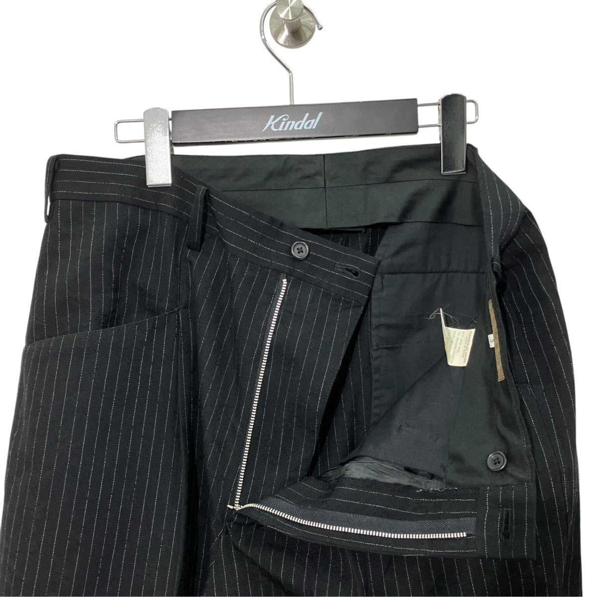 Y’S for men ストライプセットアップスーツMN-J03-129/MN-P07-129 古着・中古-4枚目のアイテム画像