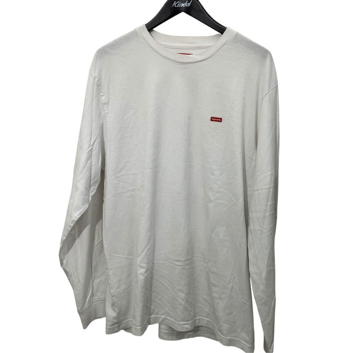 small box logo tee長袖カットソー