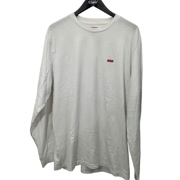 Supreme(シュプリーム) small box logo tee長袖カットソー ホワイト