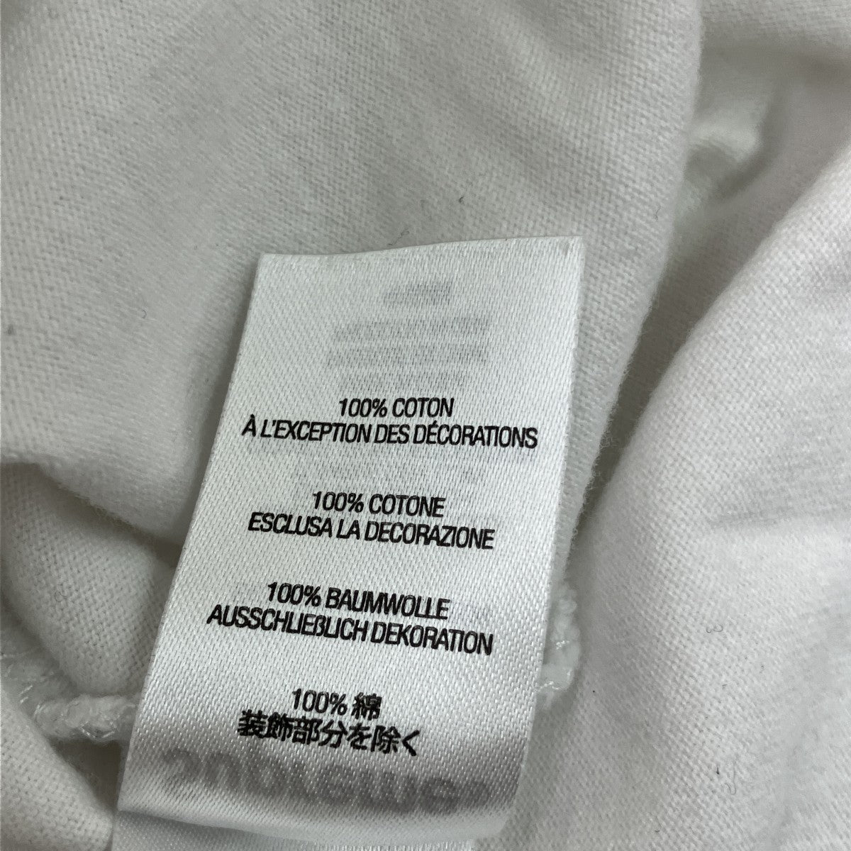 small box logo tee長袖カットソー