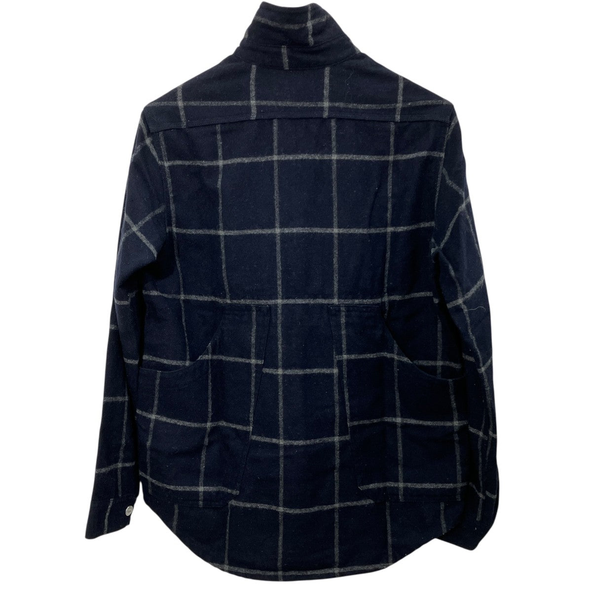 SASSAFRAS チェックネルシャツ 古着・中古-2枚目のアイテム画像