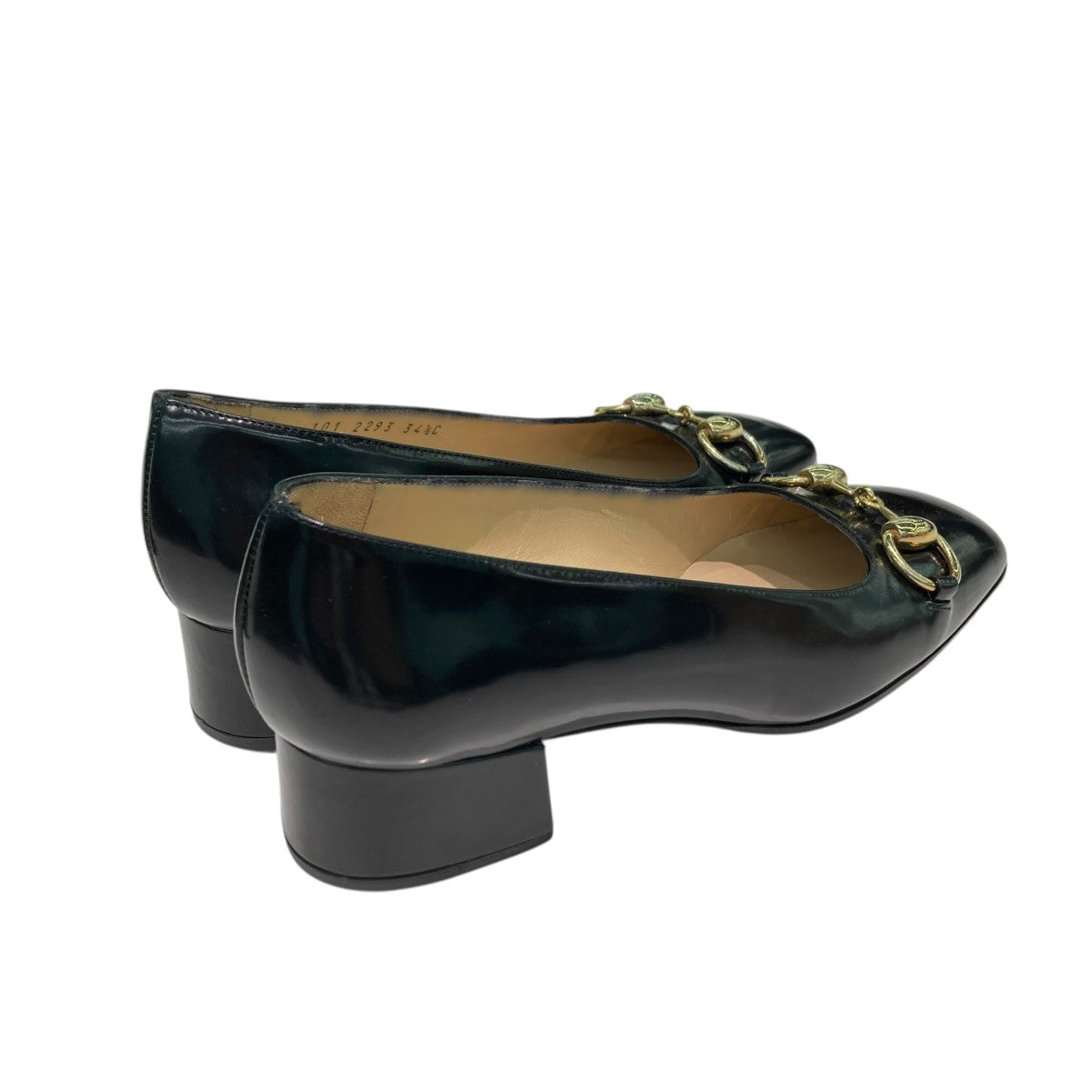 GUCCI(グッチ) ホースビットパンプス ブラック サイズ 34 1/2C(21.5cm