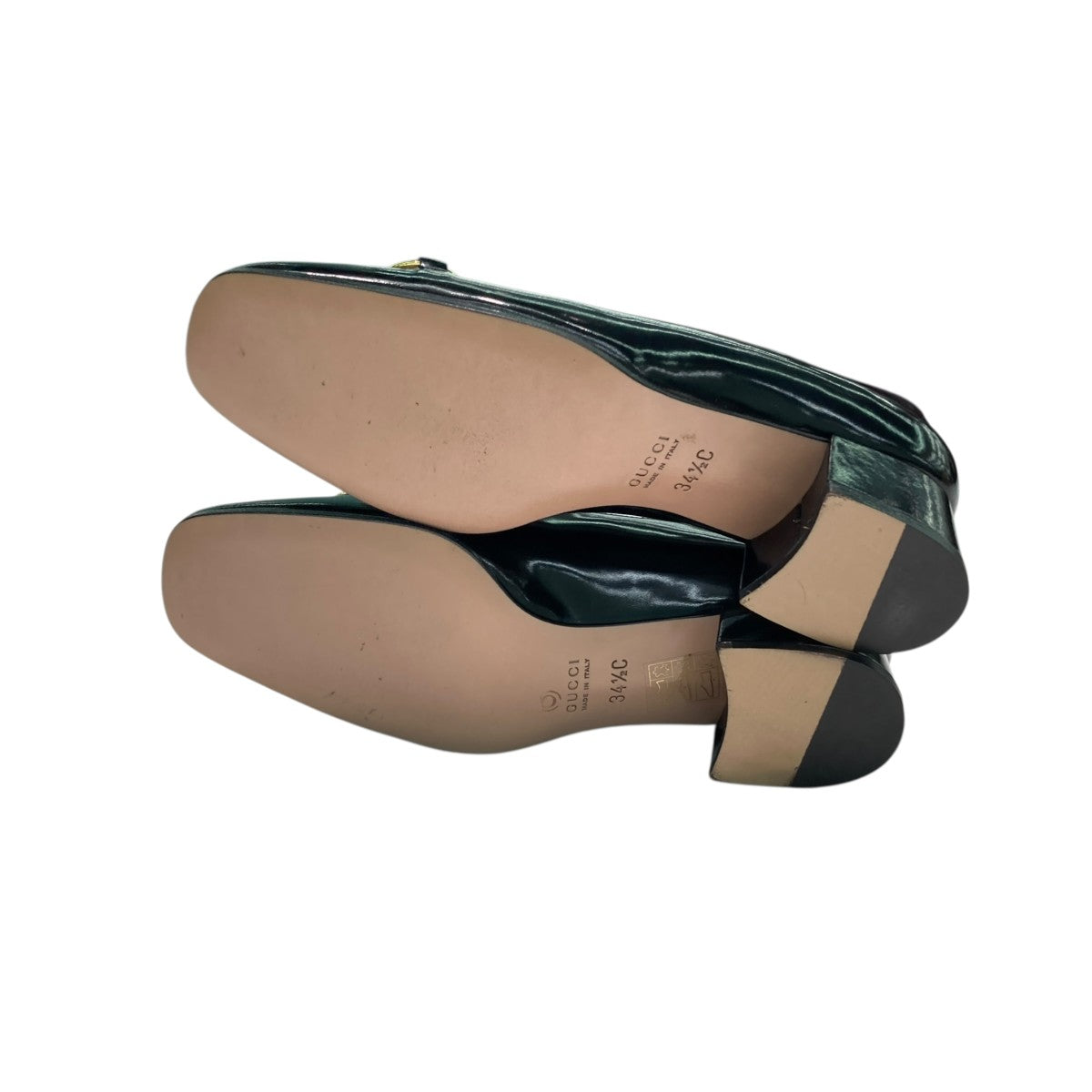 GUCCI(グッチ) ホースビットパンプス ブラック サイズ 34 1/2C(21.5cm