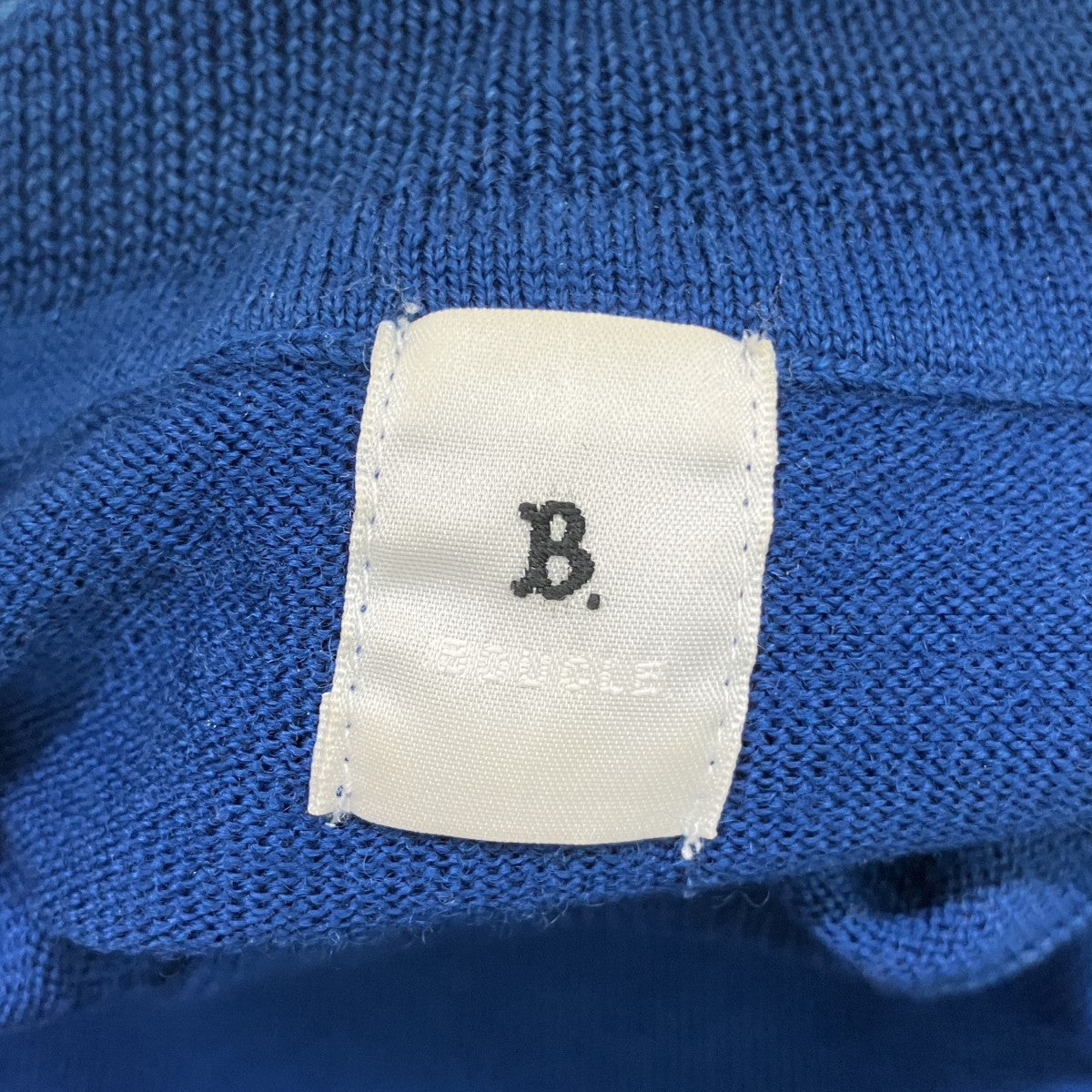 LA BOUCLE アンチピリングハイネックニット24-080-300-6010-3-0