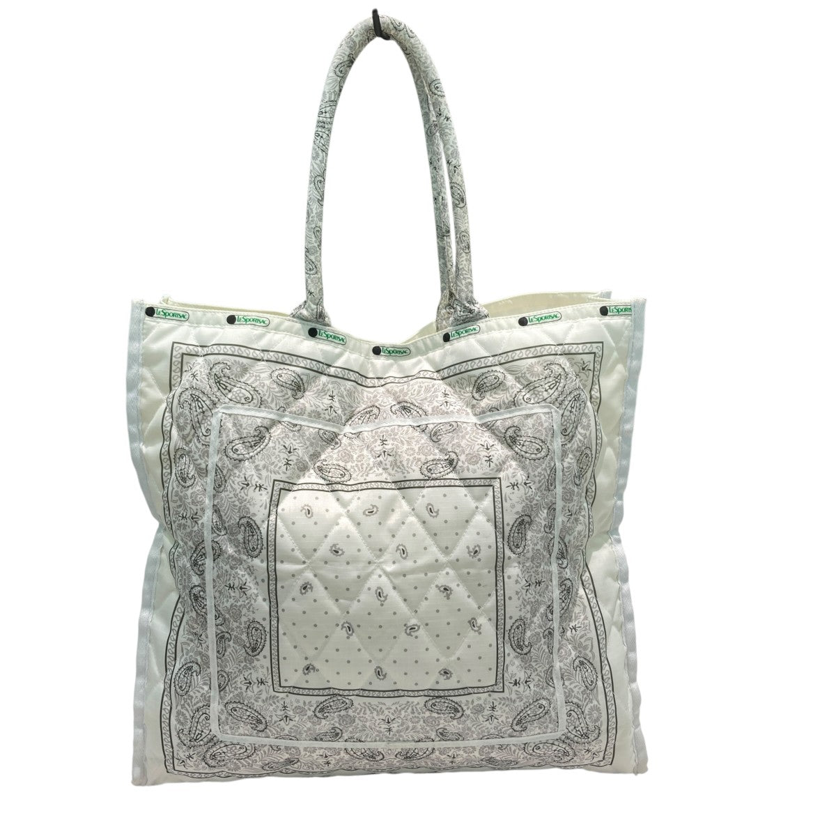 LeSportsac(レスポートサック) ペイズリートートバッグ ホワイト