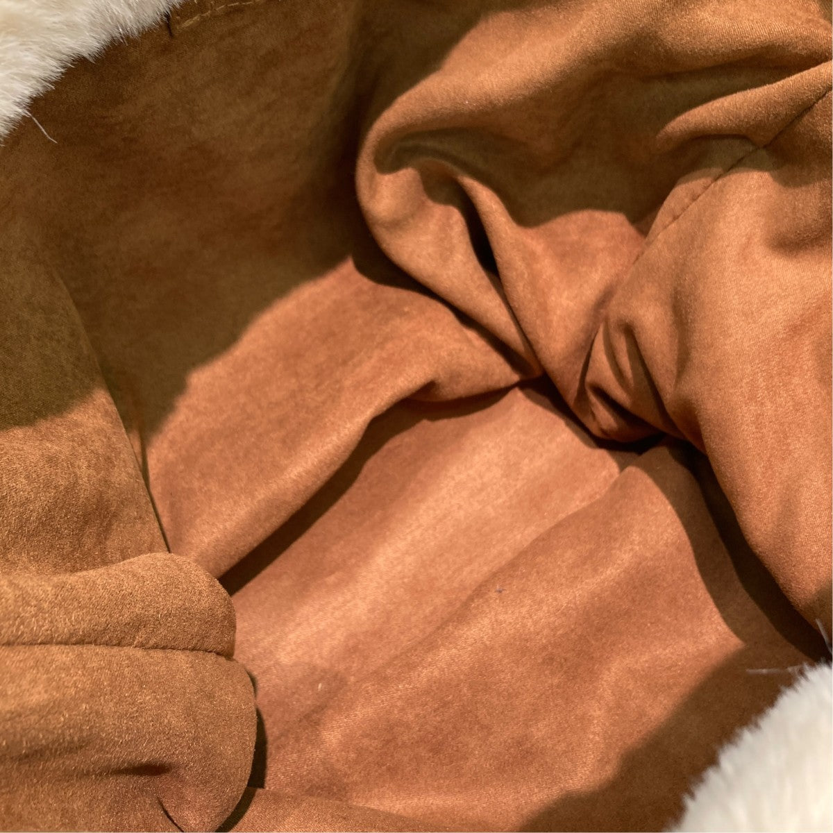 GOOD GRIEF!(グッド グリーフ) GCA EMB FAUX FUR TOTE BAGファートート