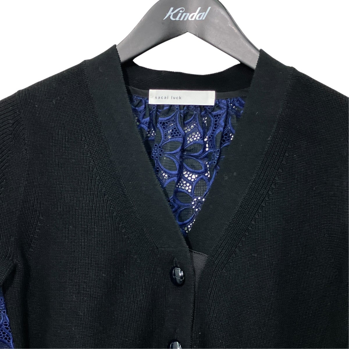 sacai luck ニットカーディガン14SSLU733 古着・中古-3枚目のアイテム画像
