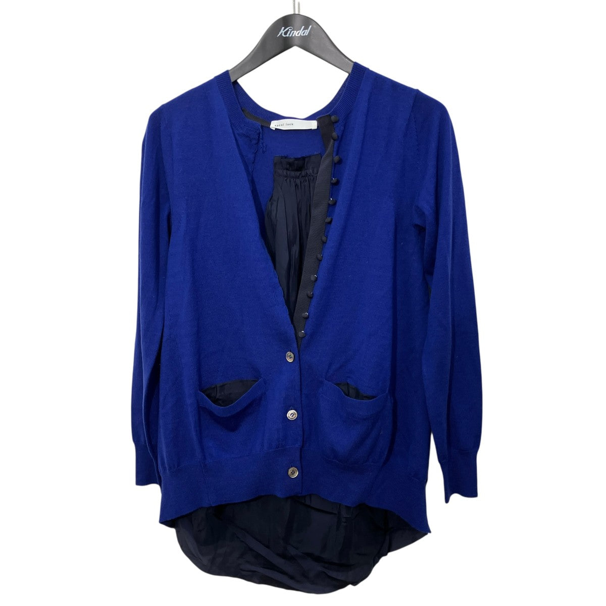 sacai luck ニットカーディガン13AWLU612 古着・中古-1枚目のアイテム画像